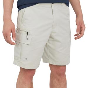 Quiksilver Men’s Regular Fit Fixed Waist Water Friendly Active Hybrid Cargo Shorts (32-42(Silver Birch)