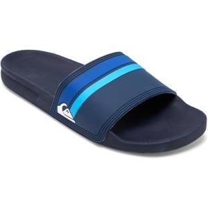 Quiksilver Men’s Rivi Slide Sandal With Hydrobound Comfort(Blue 3)