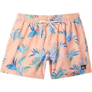 Quiksilver Men’s Standard Everyday Mix 17 Volley Boardshort Swim Trunk(Papaya Punch)