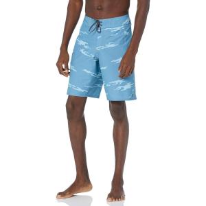 Quiksilver Men’s Standard Paddler 20 Boardshort Swim Trunk(Blue Shadow)