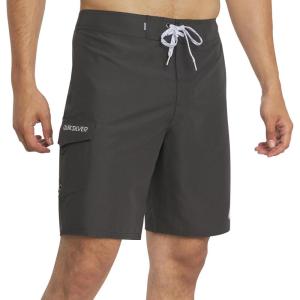 Quiksilver Men’s Swimwear Regular Fit Fixed Waist UPF 50 Quick Dry 20 Inch Board Shorts(Dark Shadow)