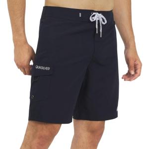Quiksilver Men’s Swimwear Regular Fit Fixed Waist UPF 50 Quick Dry 20 Inch Board Shorts(Navy Blazer)