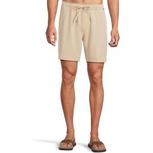 Quiksilver Mens Taxer Amphibian 18 Hybrid Shorts(Taupe)