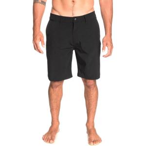 Quiksilver Men’s Union Amphibian 20 Inch Water Friendly Hybrid Short (28-44)(Black Solid)