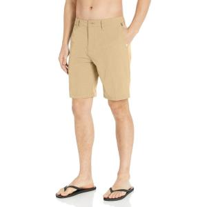Quiksilver Men’s Union Amphibian 20 Inch Water Friendly Hybrid Short (28-44)(Plage Heather)