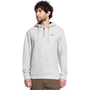 Quiksilver Sea Days Half Zip Fleece Sweatshirt(Light Grey Heather)