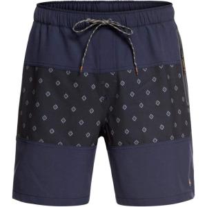 Quiksilver Waterman Manoa Rain Triblock 18 Swim Shorts X Large Parisian Night