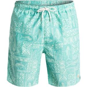 Quiksilver Waterman Men’s Kiko Volley Short(Agate Green)