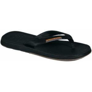 Quiksilver Waterman San Clemente Sandal – Black – 8