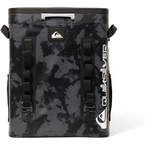 Quiksilver Zipperless Backpack Cooler 30L, Holds 36 Cans, 48 Hour Insulation, Leakproof & Waterproof Design, Heavy Duty TPU, IPX7, Padded Straps, Kangaroo Pockets, Bottle Opener(Tie-Dye)