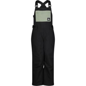 Quiksilver boys Heavyweight Ski Snow Bib Overalls, Insulated & Waterproof(Black Mash Up)