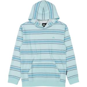 Quiksilver boys Pullover Hoodie Sweatshirt, Soft & Comfortable Fleece, Front Pocket(Island Waters Otway)