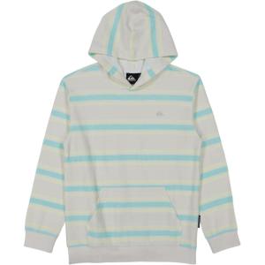 Quiksilver boys Pullover Hoodie Sweatshirt, Soft & Comfortable Fleece, Front Pocket(Wind Chime Otway)