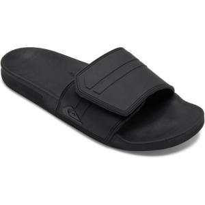 Quiksilver mens Rivi Slide Adjust Sandal(Schwarz)