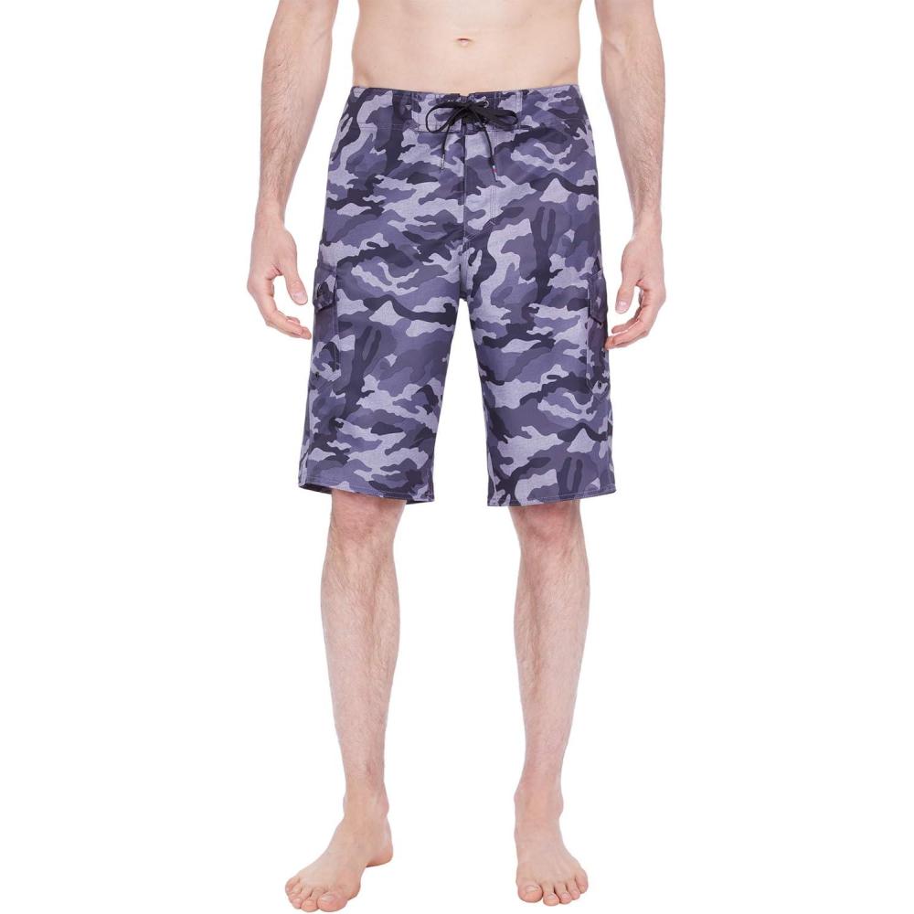 imageQuiksilver Manic Camo 22quot Boardshorts Black Camo 34