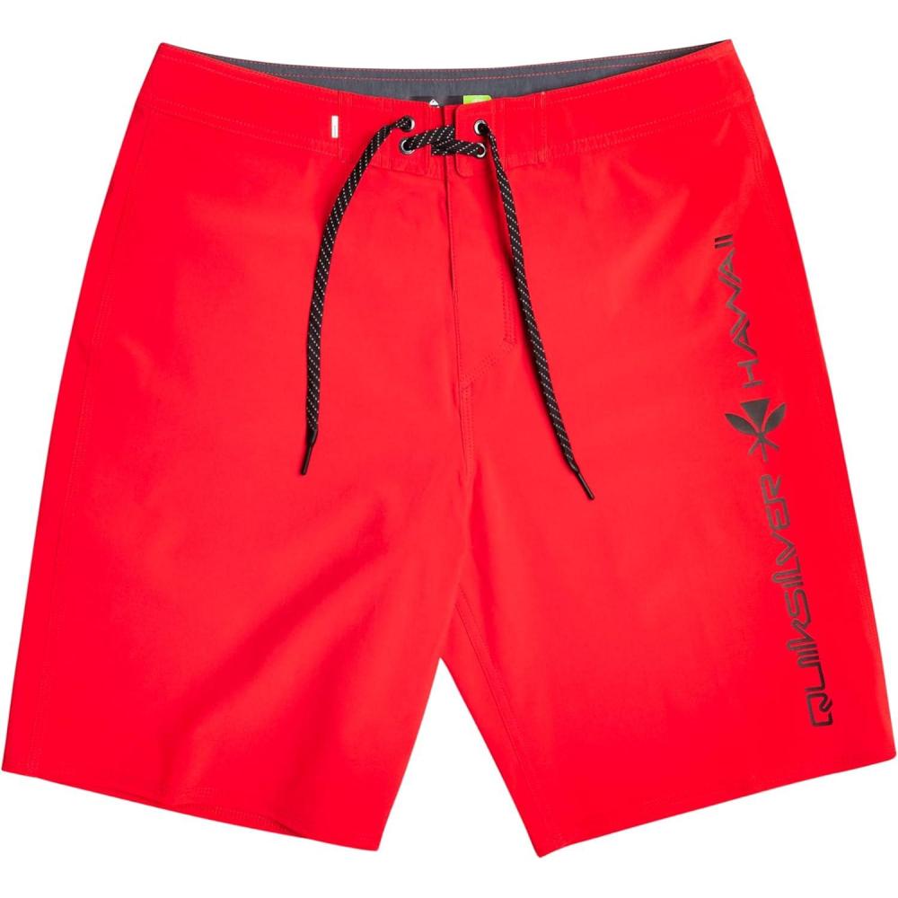 imageQuiksilver Mens Everyday 20quot Board ShortsHawaii HomegrownHigh Rise High Risk