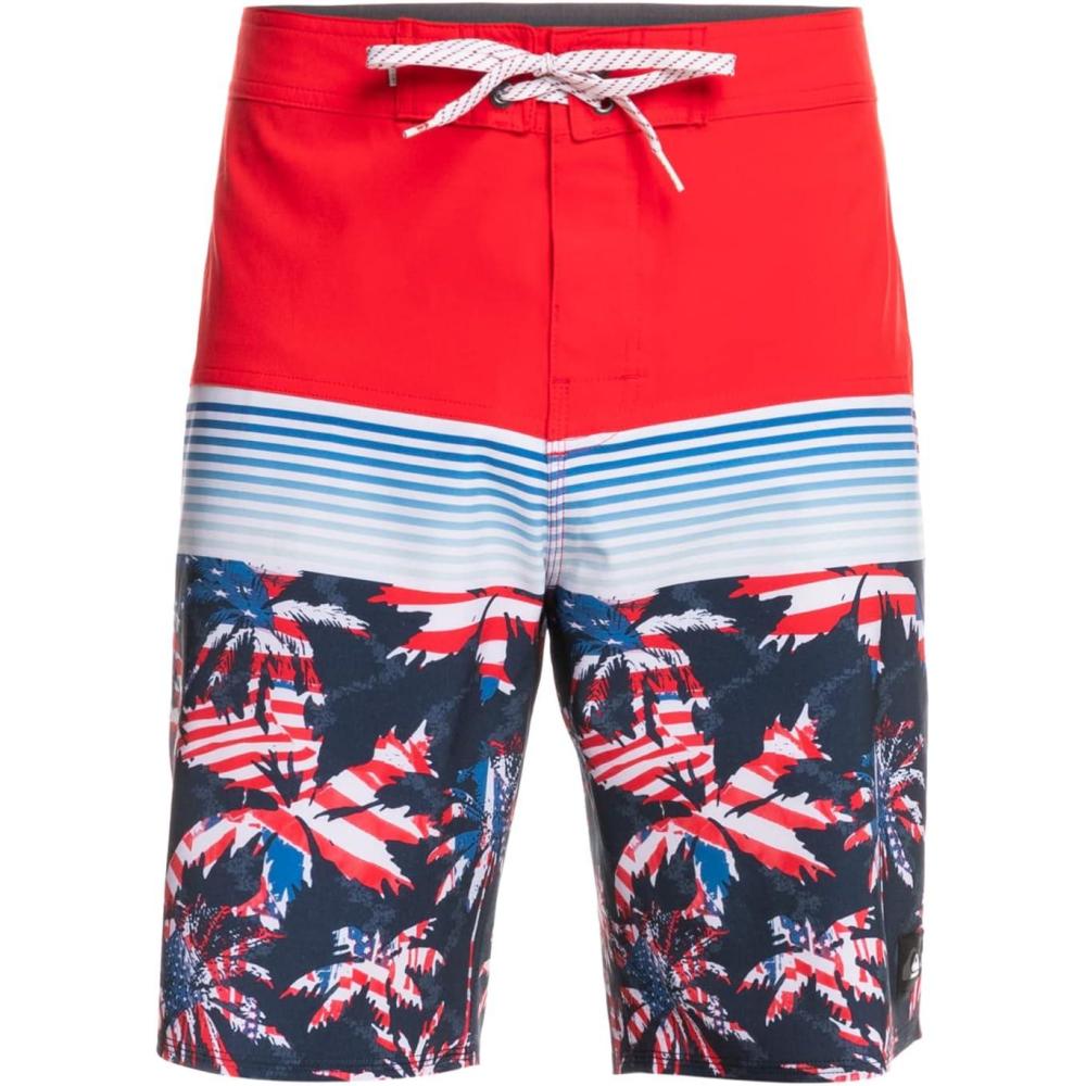 imageQuiksilver Mens Everyday 20quot Board ShortsHigh Risk Red