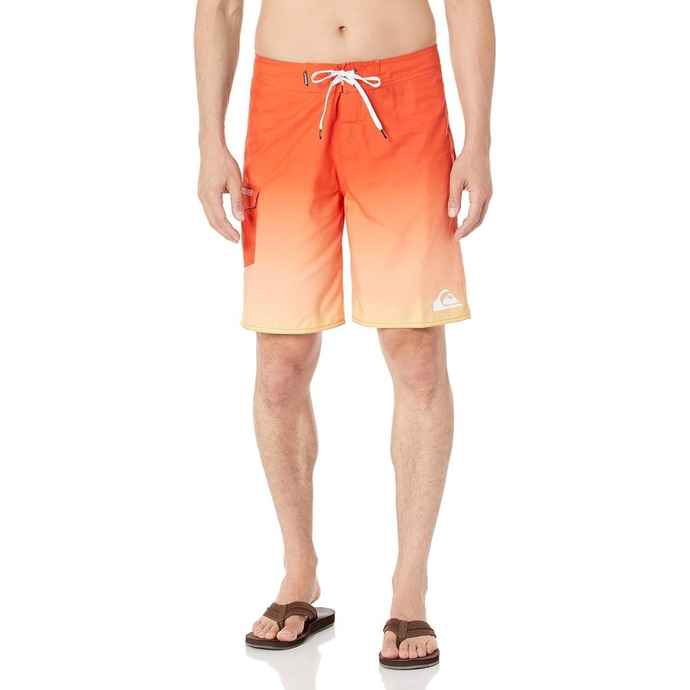 imageQuiksilver Mens Everyday 20quot Board ShortsOrange Pop a Everyday Fade