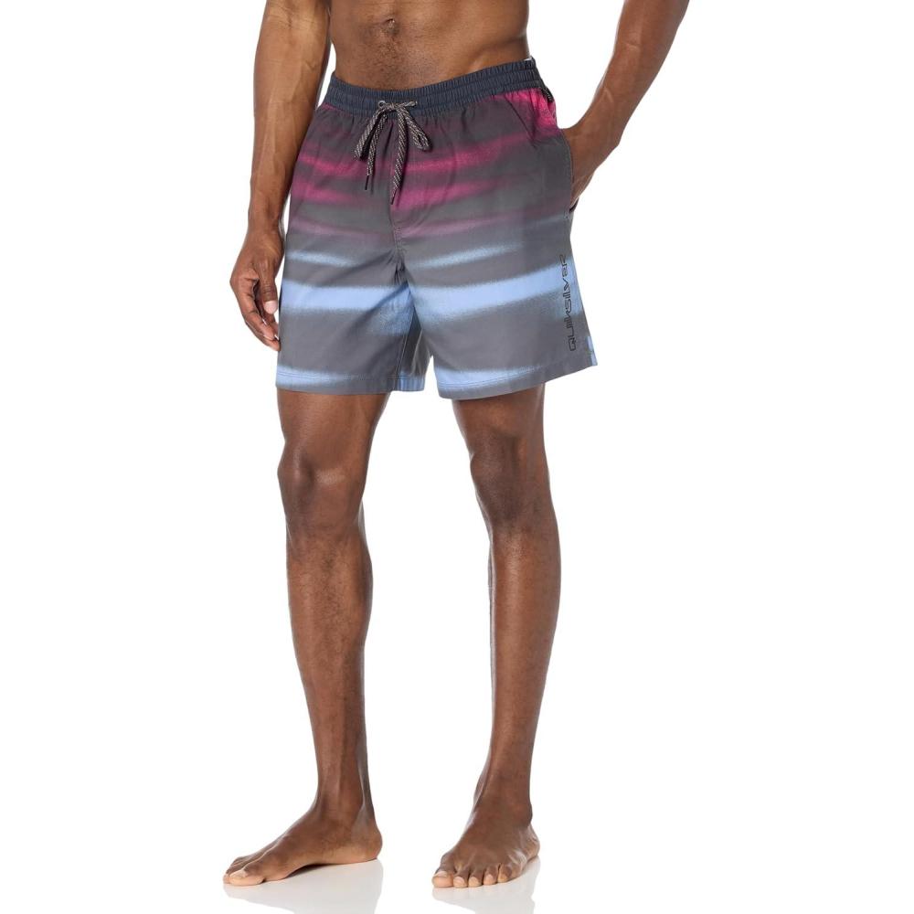 imageQuiksilver Mens Mens Everyday Fade 17 Volley Boardshort Swim TrunkTarmac 241