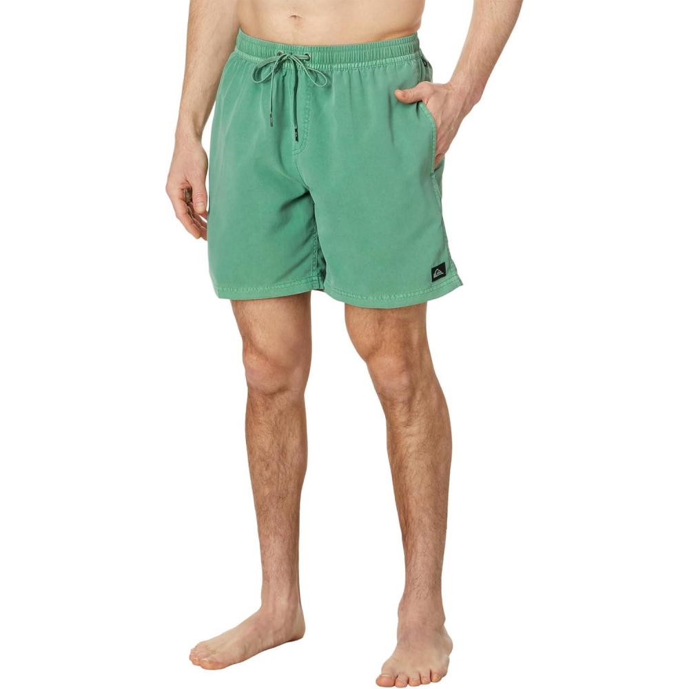 imageQuiksilver Mens Quiksilver Mens Surfsilk Mix 17 Volley Boardshort Swim TrunkFrosty Spruce 241