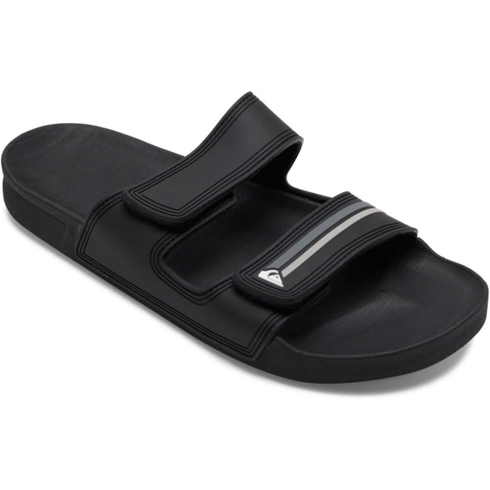 imageQuiksilver Mens Rivi Slide Adjust SandalBlack Grey Black