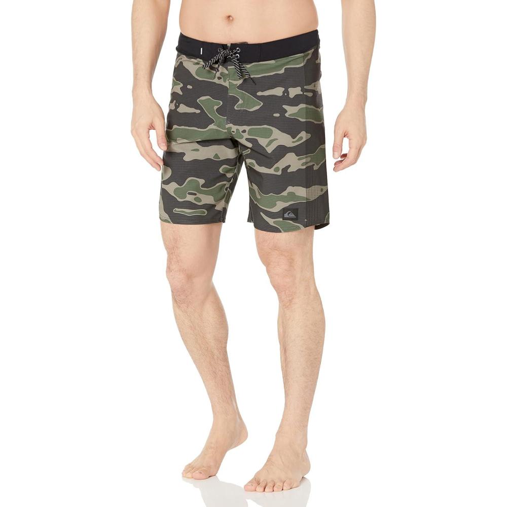 imageQuiksilver Mens Standard Highlite Arch 19 Boardshort Swim TrunkSea Pine
