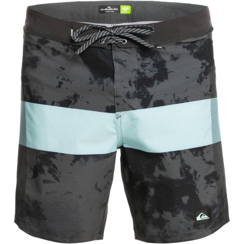 imageQuiksilver Mens Standard Highlite Arch 19 Boardshort Swim TrunkTarmac