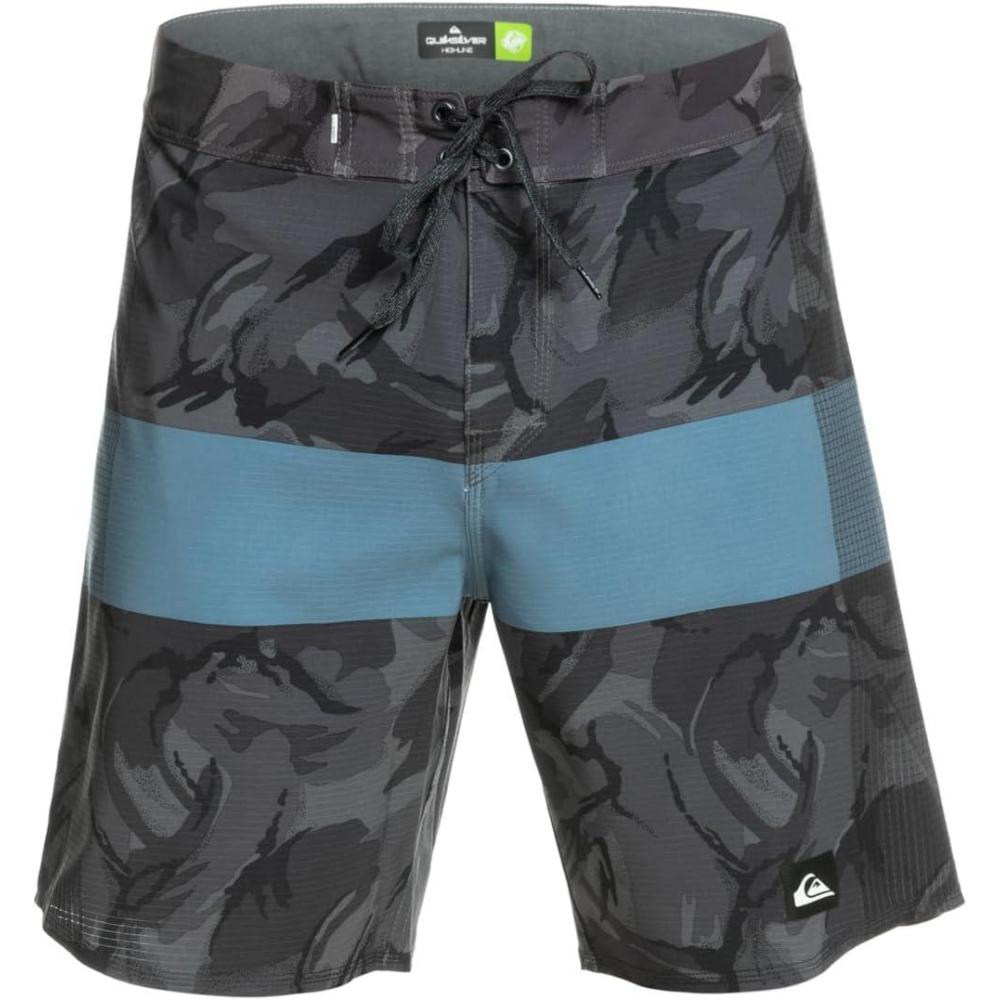 imageQuiksilver Mens Standard Highlite Arch 19 Boardshort Swim TrunkTarmac Black
