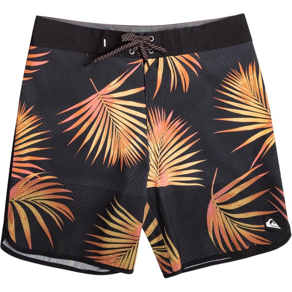 imageQuiksilver Mens Standard Highlite Scallop 19 Boardshort Swim TrunkMineral Red 233