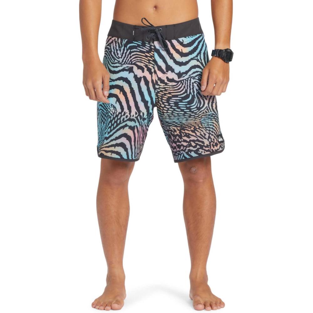 imageQuiksilver Mens Standard Highlite Scallop 19 Boardshort Swim TrunkTarmac