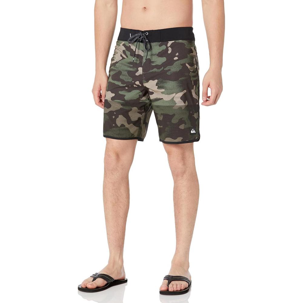 imageQuiksilver Mens Standard Highlite Scallop 19 Boardshort Swim TrunkTarmac 233