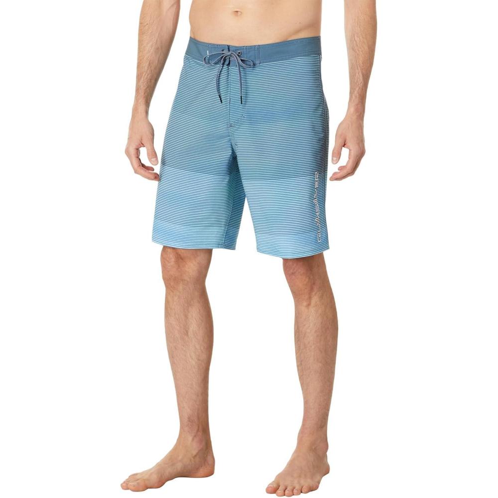 imageQuiksilver Mens Standard Surfsilk Massive 20 Boardshort Swim TrunkAzure Blue 233