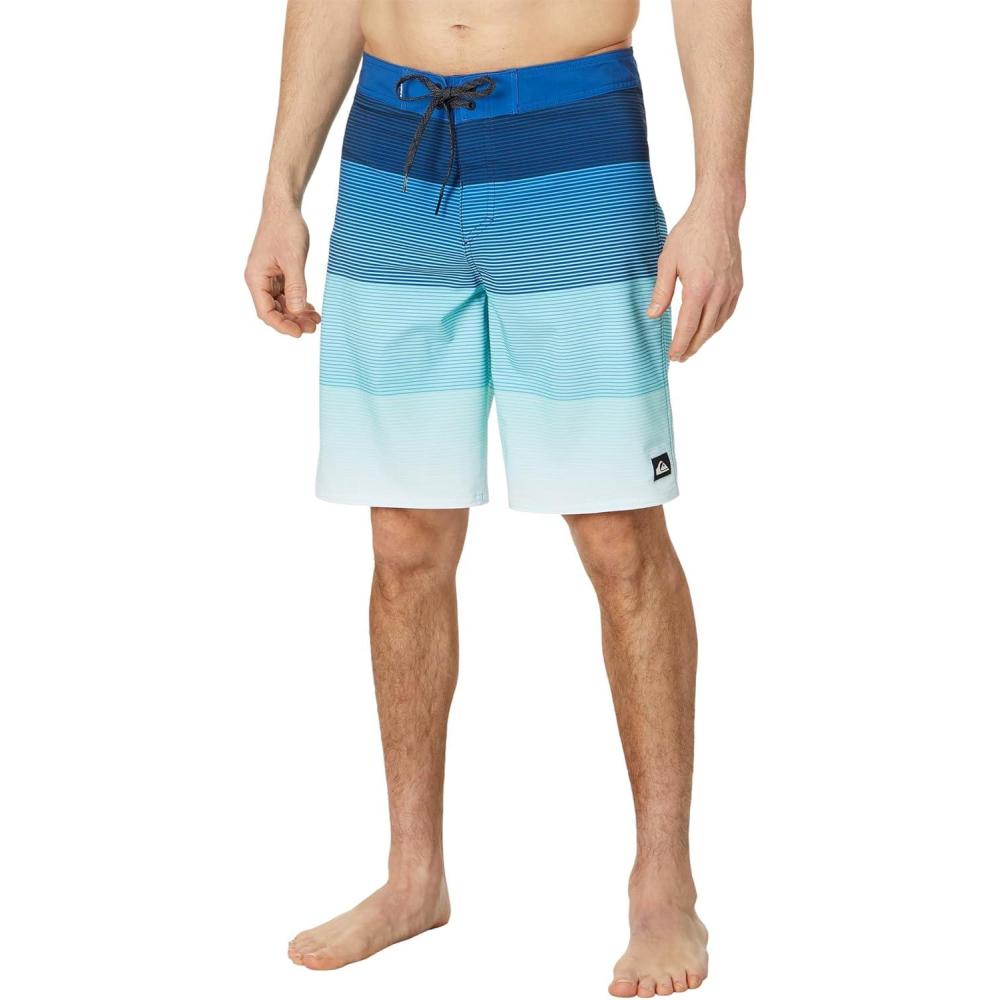 imageQuiksilver Mens Standard Surfsilk Massive 20 Boardshort Swim TrunkMonaco Blue 241