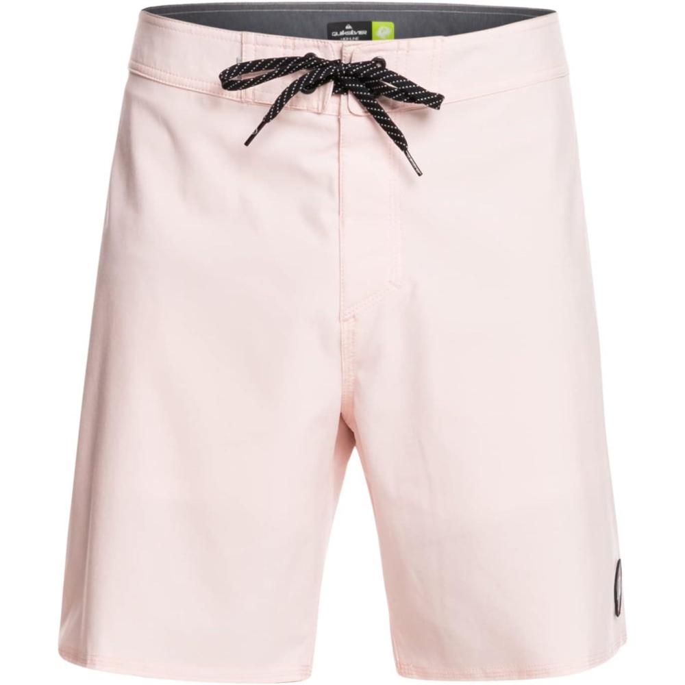 imageQuiksilver Mens Standard Surfsilk Street 18 Boardshort Swim TrunkPipedVeiled Pink