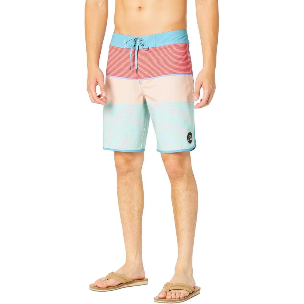 imageQuiksilver Mens Standard Surfsilk Tijuana 19 Boardshort Swim TrunkDelph Blue