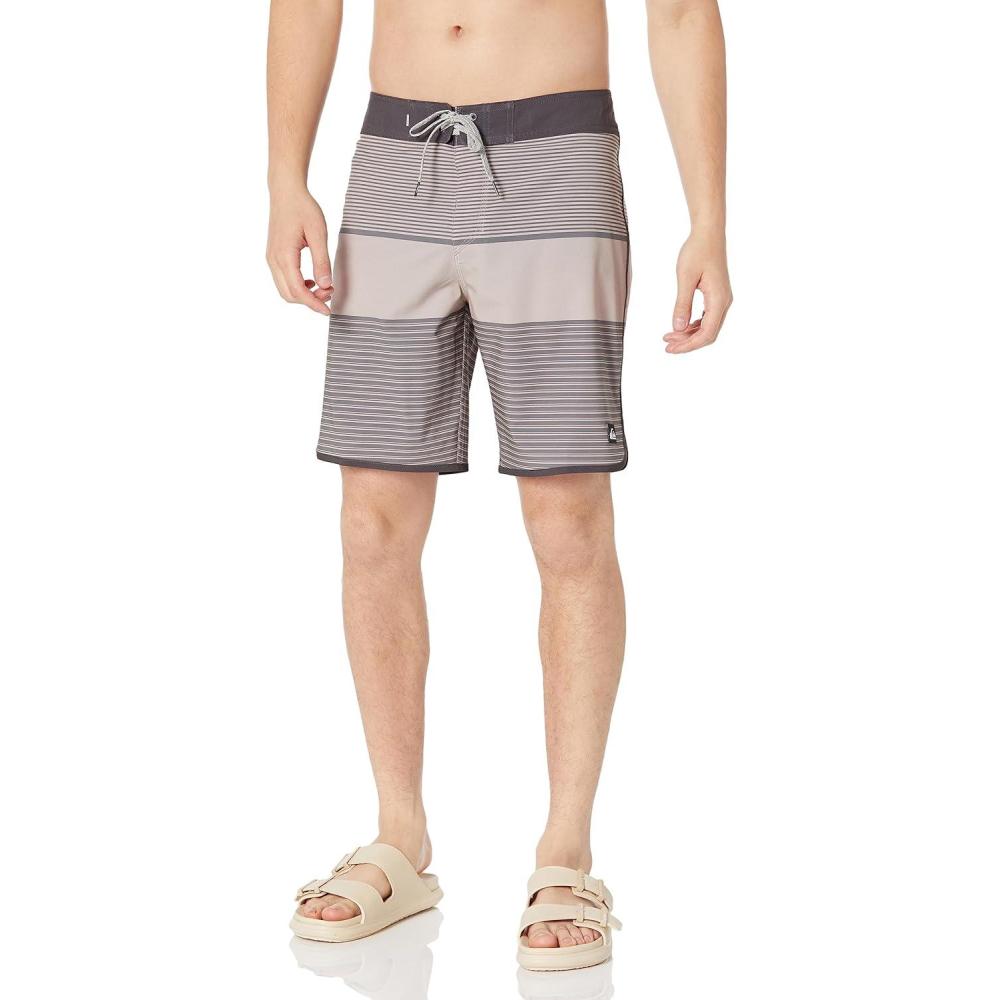 imageQuiksilver Mens Standard Surfsilk Tijuana 19 Boardshort Swim TrunkGoat 233