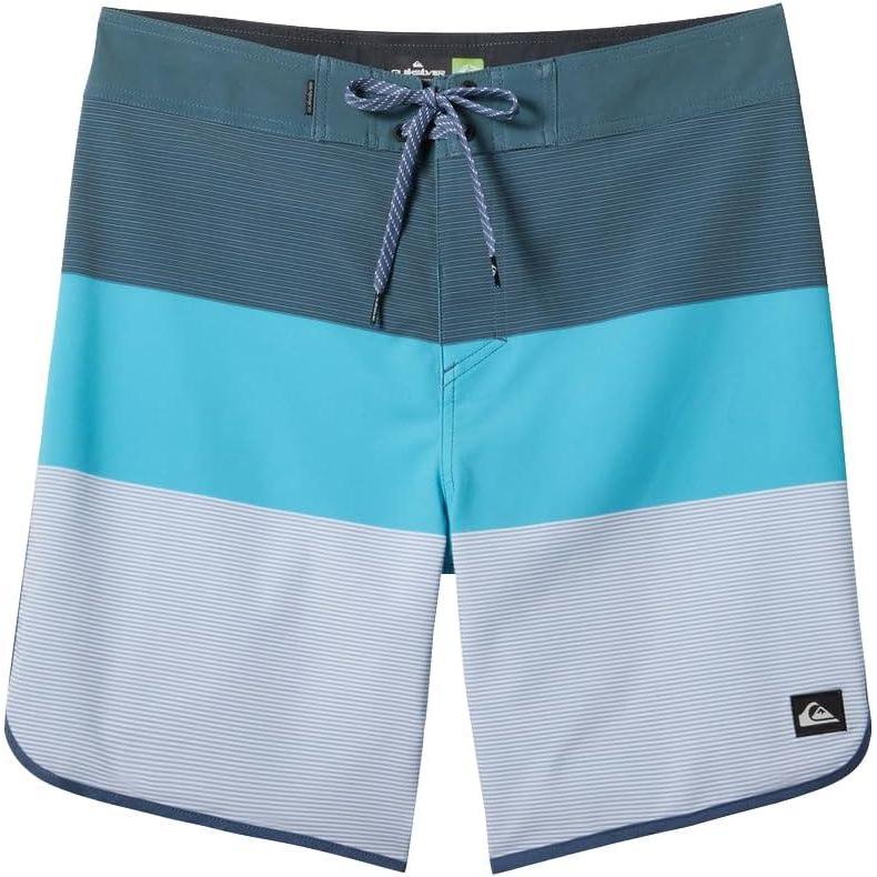imageQuiksilver Mens Standard Surfsilk Tijuana 19 Boardshort Swim TrunkMaui Blue