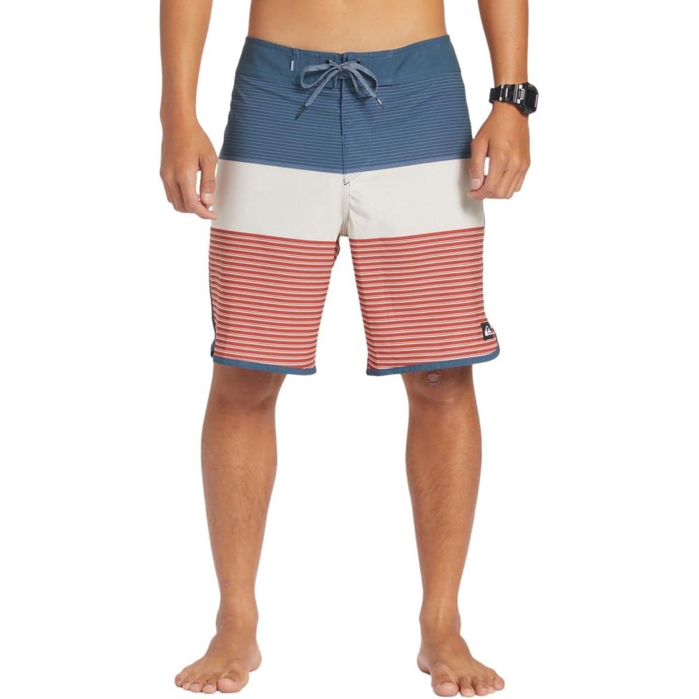 imageQuiksilver Mens Standard Surfsilk Tijuana 19 Boardshort Swim TrunkMidnight Navy