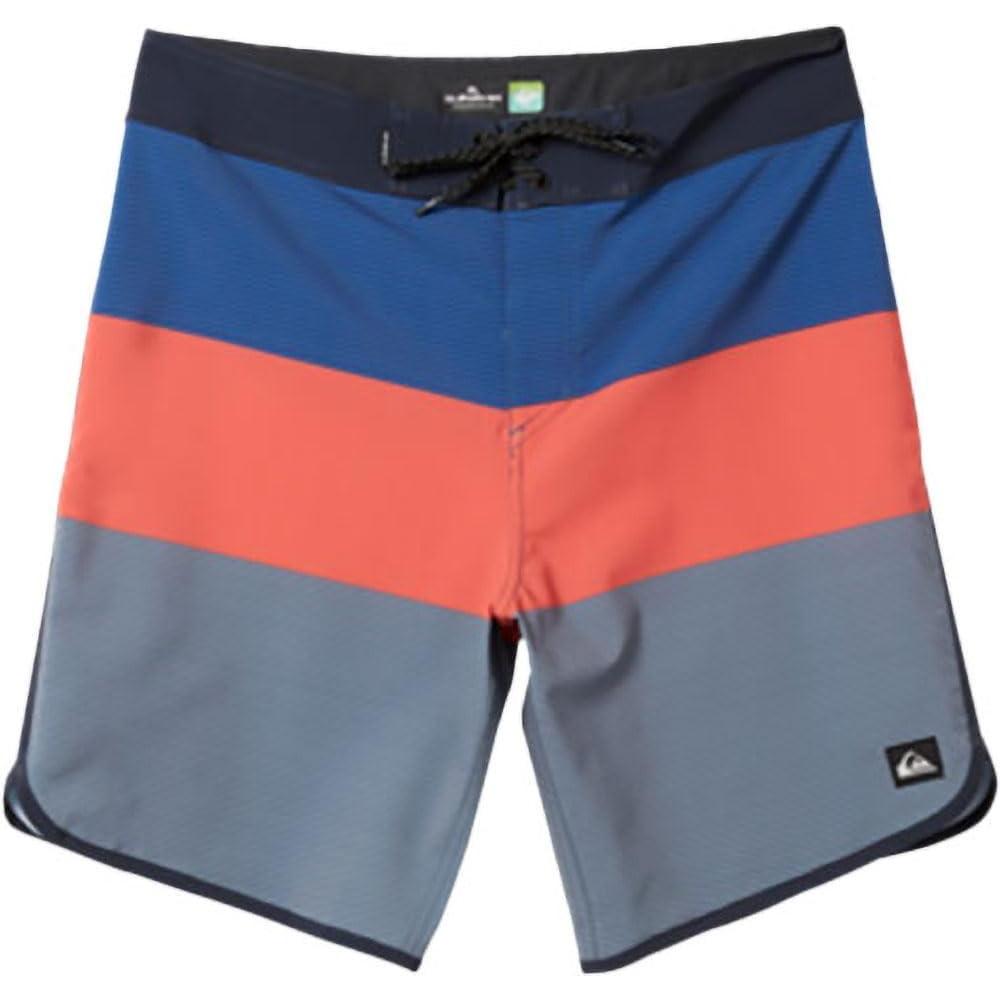imageQuiksilver Mens Standard Surfsilk Tijuana 19 Boardshort Swim TrunkNebulas Blue
