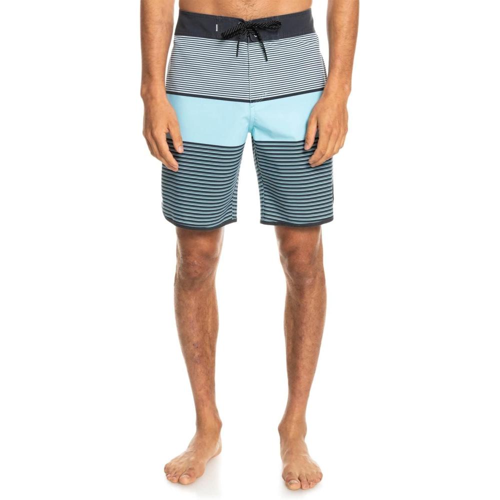 imageQuiksilver Mens Standard Surfsilk Tijuana 19 Boardshort Swim TrunkTarmac