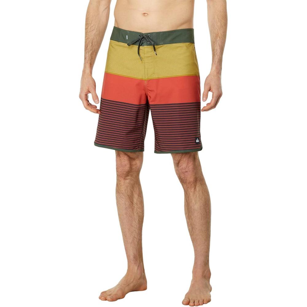 imageQuiksilver Mens Standard Surfsilk Tijuana 19 Boardshort Swim TrunkThyme