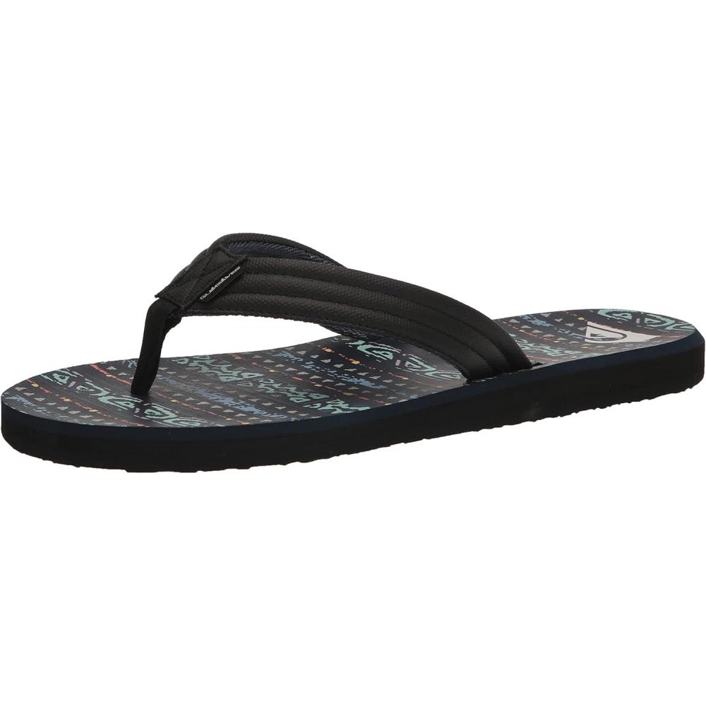imageQuiksilver mens Carver Print SandalBlueBlueBlack