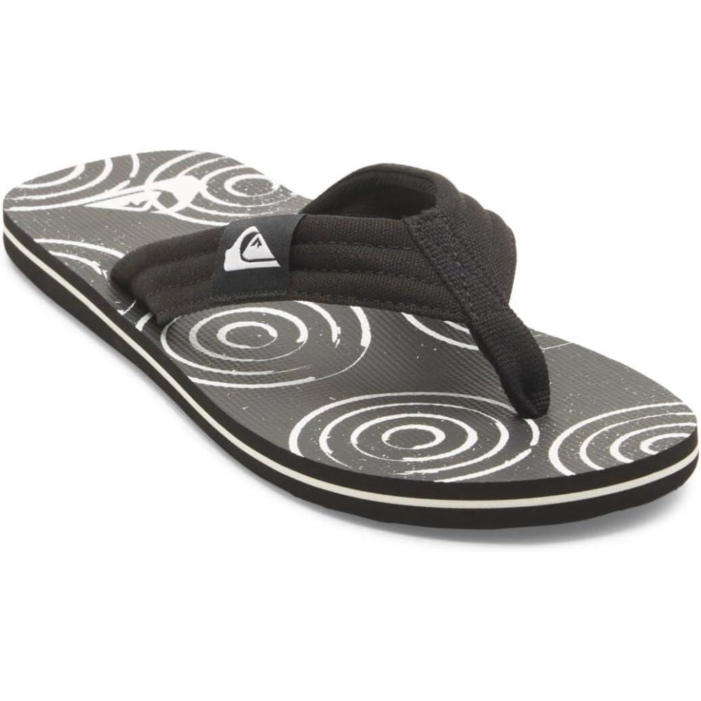 imageQuiksilver mens Quiksilver Mens Molokai Layback Ii 3 Point Flip Flop SandalCharcoal