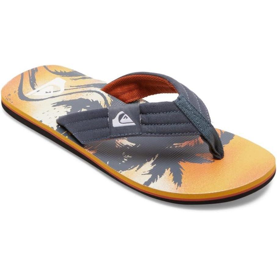 imageQuiksilver mens Quiksilver Mens Molokai Layback Ii 3 Point Flip Flop SandalGrey 1