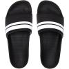 Quiksilver Men’s Rivi Slide Sandal Open Toe, Black Black Black White Xkkw, 6