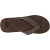 Quiksilver mens Carver Leather Flip Flop SandalCarver Leather Flip Flop Sandal(Brown/Brown/Brown)