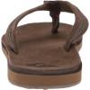 Quiksilver mens Carver Leather Flip Flop SandalCarver Leather Flip Flop Sandal(Brown/Brown/Brown)