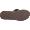 Quiksilver mens Carver Leather Flip Flop SandalCarver Leather Flip Flop Sandal(Brown/Brown/Brown)