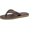 Quiksilver Boys’ Monkey Wrench Flip Flop Sandals(Demitasse – Solid)