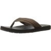 Quiksilver Men’s Coastal Oasis 3 Point Sandal(Brown/Brown/Black)